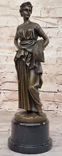 Ceres Greek Goddess Genuine Bronze Sculpture Fine Art Statue for Home Decor Sale