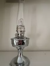 Aladdin Chrome Kerosene / Oil Mantle Lamp . New In Box.