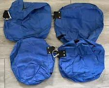 Lot Of 4 Blue Sandbags