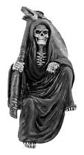 Nothing but Time Grim Reaper Father Time Statue Figurine with Sickle - DWK