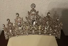 Crystal Princess Rhinestone Tiara.