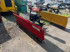 Western Snowplow - 7'6" - Red - Very Good Condition