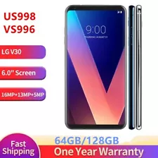 Original LG V30 US998/VS996 4GB 64/128GB Octa-Core Digital 6.0" Smartphone 4G