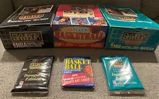 Lot of 44 Unopened Old Vintage NBA Basketball Cards in Sealed Packs NEW MJ PULLS