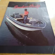 1985 Smoker-Craft Fishing Boat Sales Brochure Catalog book 15 pages