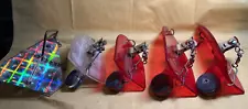 Les Davis Deep Six Diver Lot Mixed Sizes Trolling Fishing Reel Salmon Type Lures