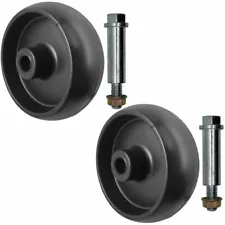 2Pk Deck Wheel Roller and Hardware for John Deere GX10168 R11819 210-051 72-119