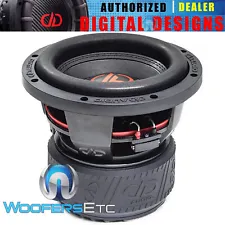 DD AUDIO 608F-D4 8" 3000W DUAL 4-OHM SUPER TUNED SUBWOOFER BASS SPEAKER NEW