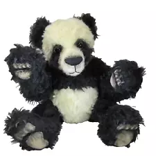 OOAK Artist Panda Teddy SIGI BEAR by SILVIA GILLES "Big Bamboo" 16" tag AMAZING