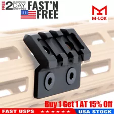 M-Lok Offset Flashlight Rail Mount For M300 M600 Scout Light Keymod Optics Scope