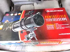 NIB Celestron Powerseeker 127eq Telescope, Original Shipping Box