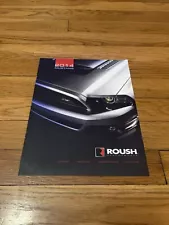 2014 Ford Mustang Roush Edition Sales Brochure Specification Chart OEM