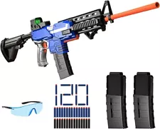 Toy Gun Automatic Sniper Rifle for Nerf Guns Bullets -3 Modes Burst Electric Toy