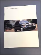 2005 Subaru Baja 20-page Original Car Sales Brochure Catalog - Turbo Pickup