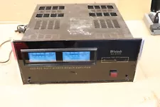 Vintage McIntosh MC2002 Stereo Power Amplifier, Original, Tested Working