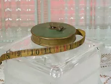 Vintage 50ft. Tape Measure. Missing End Of Tape. Repair Or Use For Decor.