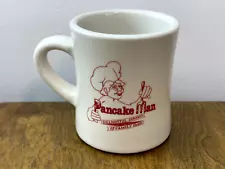 Pancake Man Diner Coffee Mug Heavy Restaurant Ware South Yarmouth Cape Cod MA