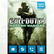 Call of Duty 4 Modern Warfare for PC Game Steam Key Region Free