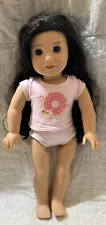 2017 American Girl Doll Black Hair / Brown Eyes