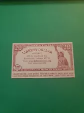 Norfed $20 Liberty Dollars