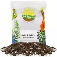 Tropical House Plant Potting Mix; for All Types of Indoor House Plants