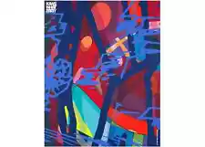 KAWS Brooklyn Museum SCORE YEARS Poster HUGE 48 inch × 38 inch Show Print 2021