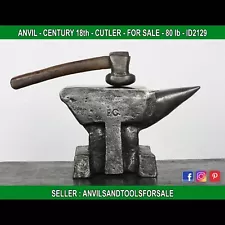 ANVIL - CENTURY 18th - CUTLER - 80 lb - ID2129