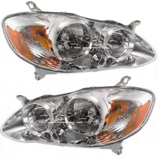 For 2005-2008 Toyota Corolla Headlight Pair (For: 2005 Toyota Corolla)