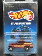 1988 Hot Wheels RED JEEP SCRAMBLER #30 Trailbusters 5146 FREE SHIPPING