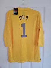 Nike USA US Womens Soccer USWNT 2013 Centennial Goalkeeper Jersey Hope Solo #1 L