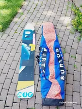 Vintage 1988 Burton Air Snowboard Mystery Graphics Original Carry Case Bag