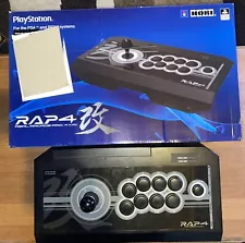 HORI RAP4 Wired Arcade Controller For PS4 Real Arcade Pro W/ *Box - Tested