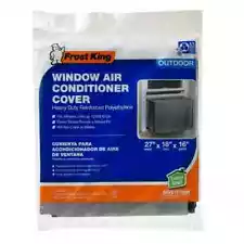 Vinyl Outside Window Air Conditioner Cover for Small Units 18''x 27''x 16'' NEW