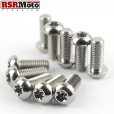 Ducati Streetfighter 848 & 1098 Titanium Front Disc Rotor Bolts