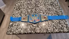 WWE Universal Championship Belt Blue 2014 Mattel Toy Wrestling Champion Title