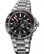 New Oris Aquis Regulateur Der Meistertaucher Men's Watch 01 749 7734 7154-Set