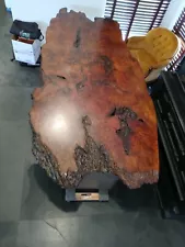 Custom Live Edge Redwood dining room table