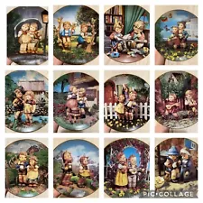 m j hummel plates collection