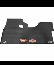 Peterbilt OEM Logo Rubber Semi Truck Set Floor Mats PBL0G0567 for 567 Models NEW