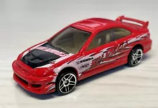 Hot Wheels Honda Civic Si 2001 First Editions 15/36 LOOSE Red Mugen JDM Rare!!