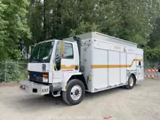 Ford CF8000 Heavy Rescue Emergency Response Truck Winch Cummins Auto bidadoo