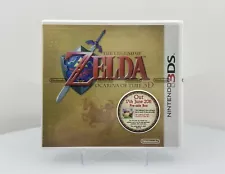 The Legend of Zelda Ocarina of Time 3D Nintendo 3DS 2011 Pre-Sale Box