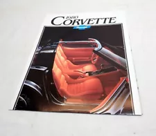 1980 Original Corvette Sales Brochure NOS