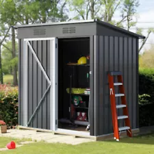 Heavy Duty Tool Sheds Storage Outdoor Storage Shed w/Lockable House tool shed