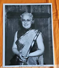 1951 INDIA UNITED NATIONS VIJAY LAKSHMI PANDIT PHOTO DIPLOMAT POLITICIAN GREAT