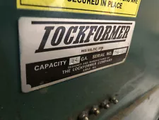 Lockformer 24 Gauge Pittsburg Machine Sheet Metal Machinery