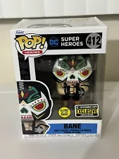 New ListingFunko Pop: DC HEROES - 412 BANE - DAY OF THE DEAD EE Exclusive Glow