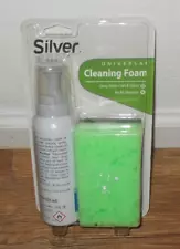 Silver Universal Shoe Shine Cleaning Foam Kit