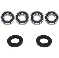 Both Rear Wheel Bearing Seal Kit for Suzuki Quadrunner Quadmaster Vinson 500 4x4 (For: Suzuki Vinson 500)