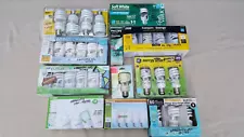 Lot of 40 compact fluorescent light bulbs